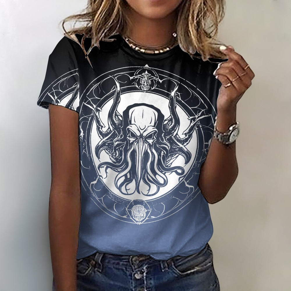 OTEKA Cthulhu fade women's shirt.