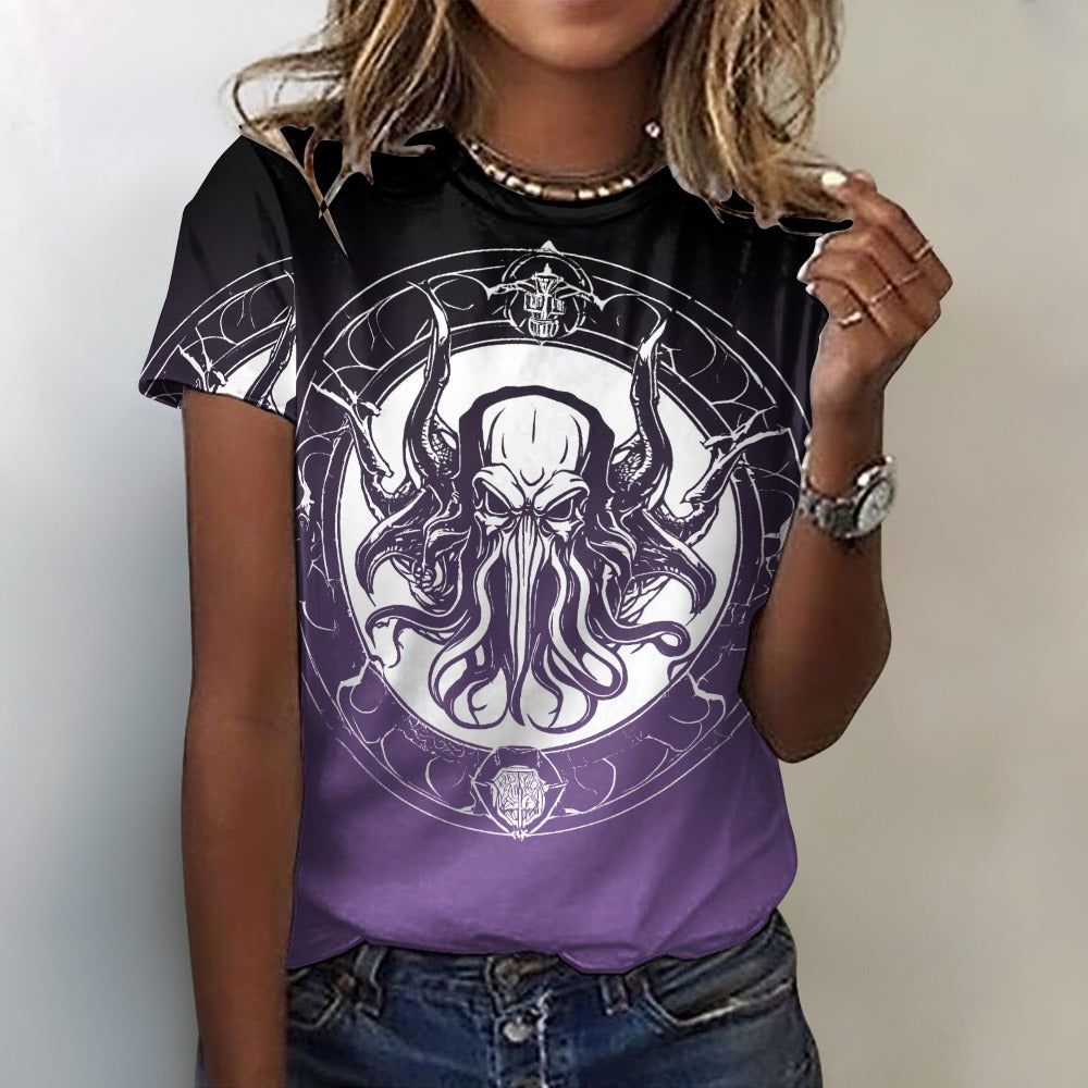OTEKA Cthulhu fade women's shirt.
