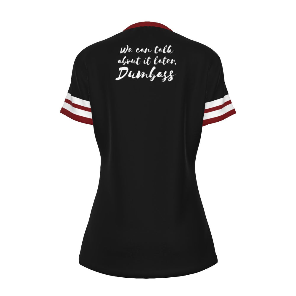 UNCENSORED Shut up and Get Pegged woman's Tee