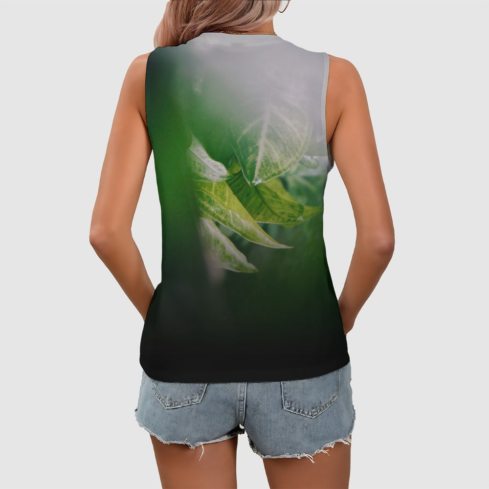 OTEKA Lily Sleeveless V-Neck Tank Top