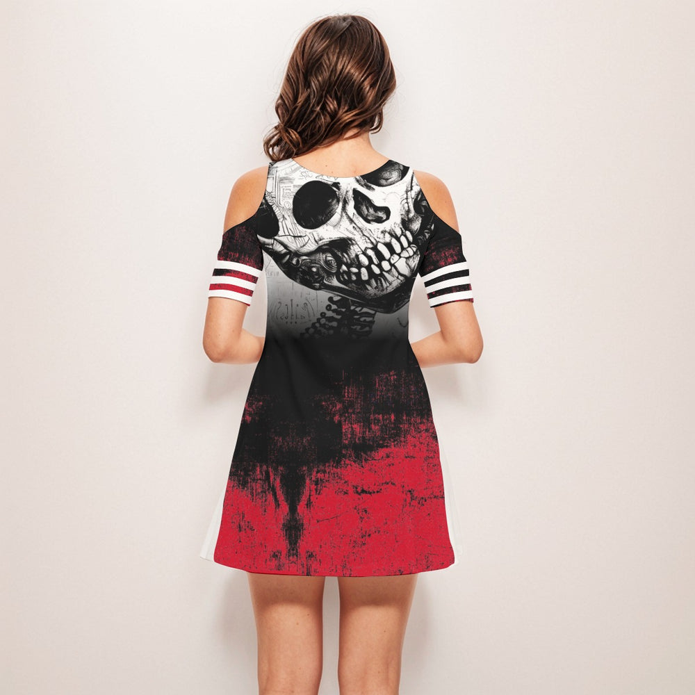 OTEKA Red Varsity death dress