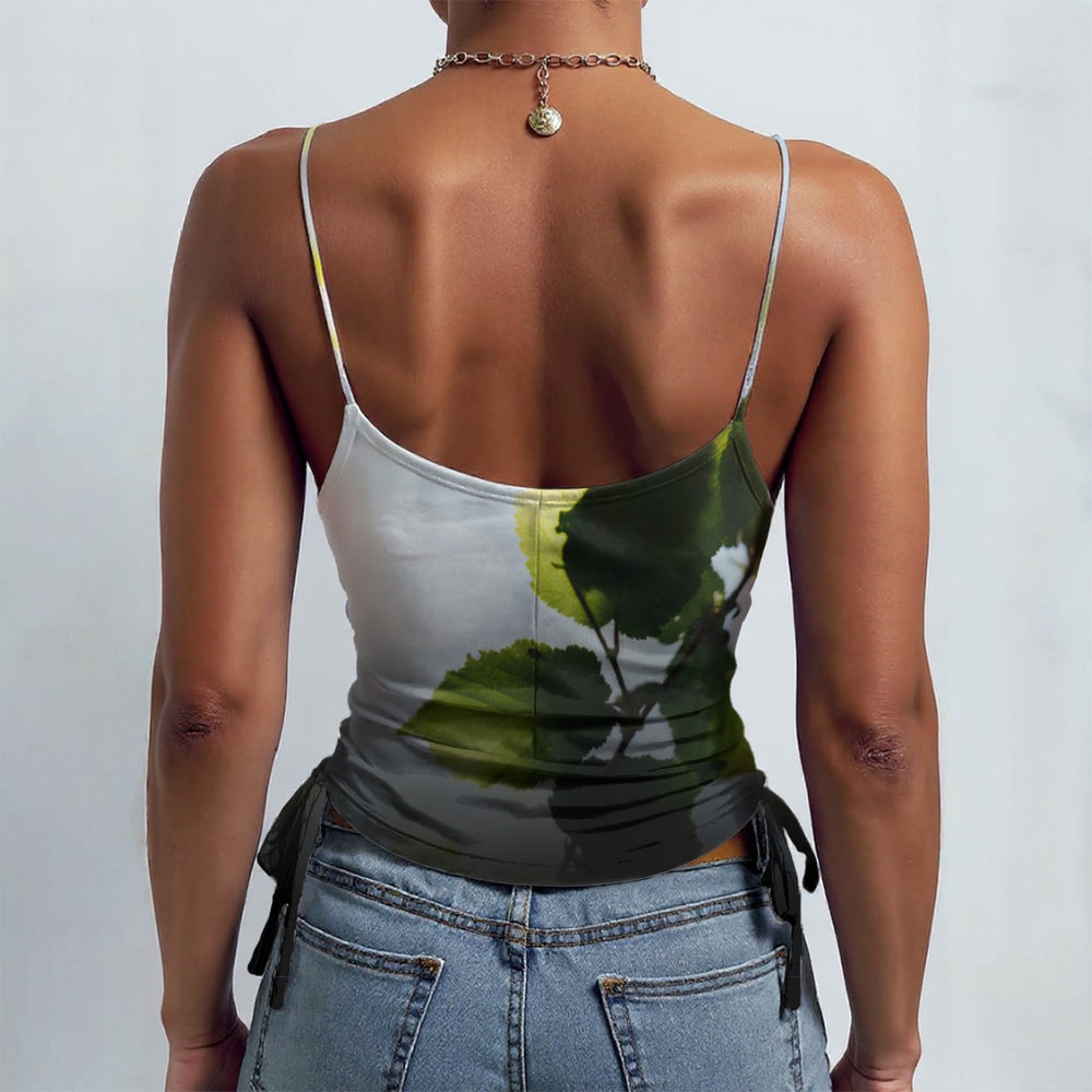 OTEKA Elm Leaf Drawstring Camisole