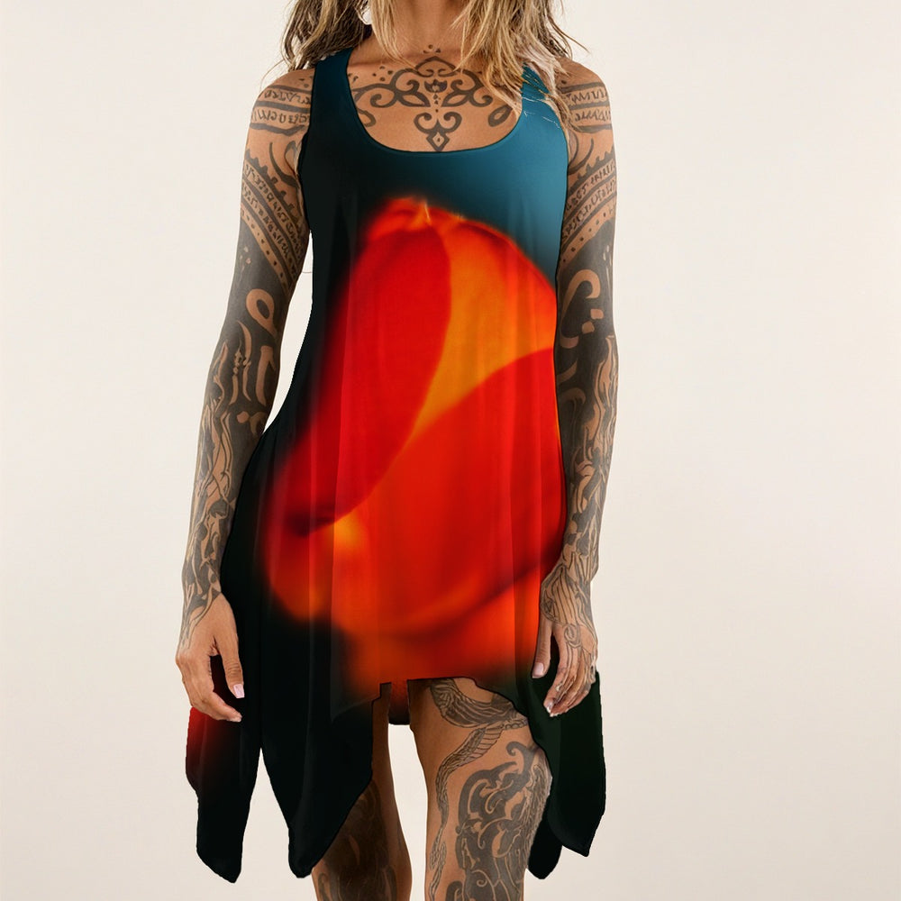 OTEKA Rose Sleeveless Tank Dress