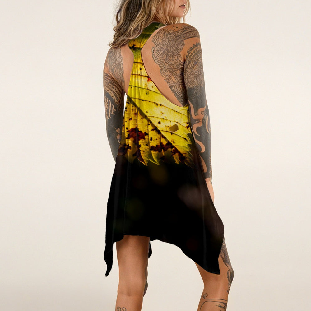 OTEKA Autumn Sleeveless Tank Dress