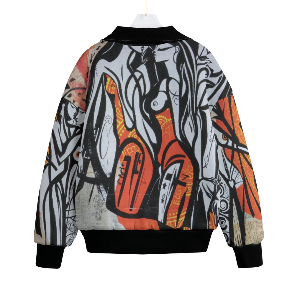 OTEKA The Heart Wants Unisex Knitted Fleece Lapel Outwear