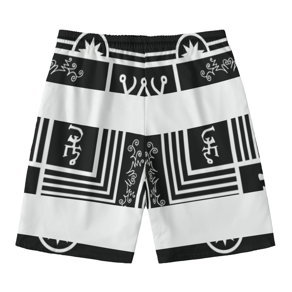OTEKA Black striped Mystical Board Shorts