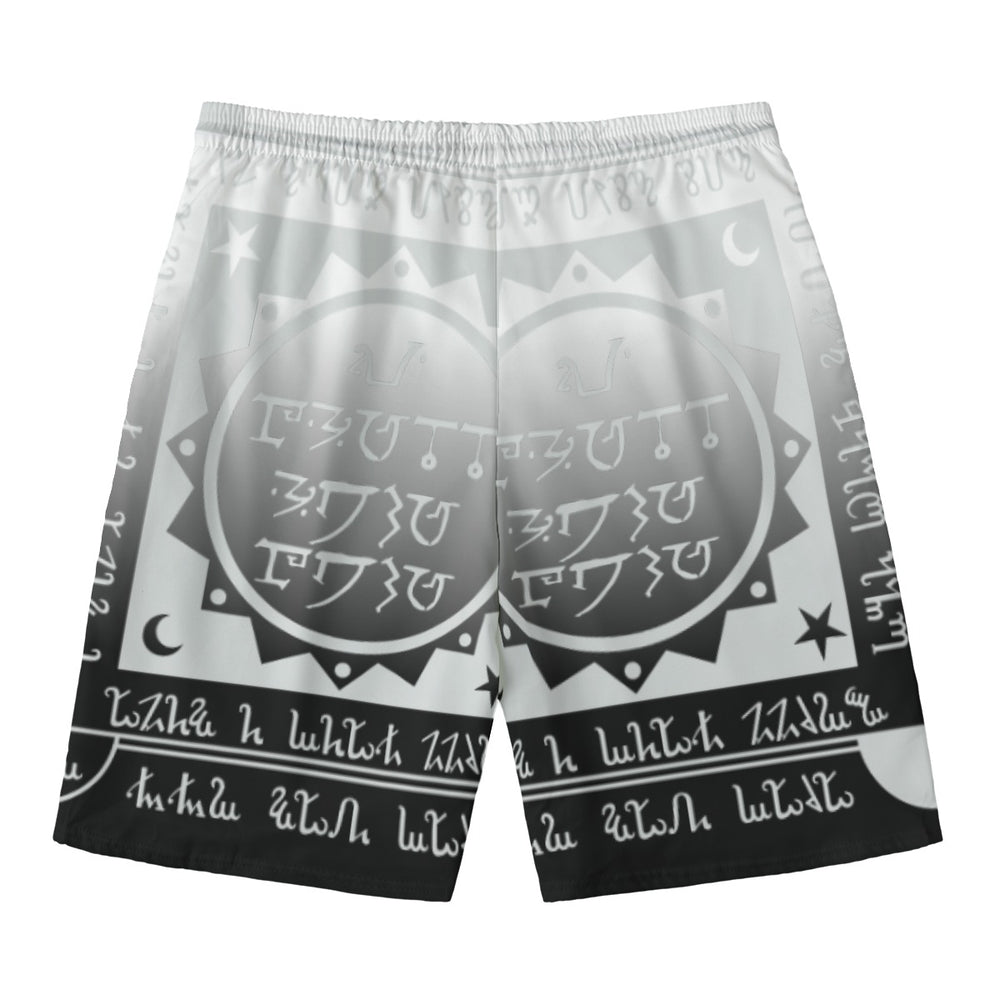 OTEKA Mystical Black and White Board Shorts