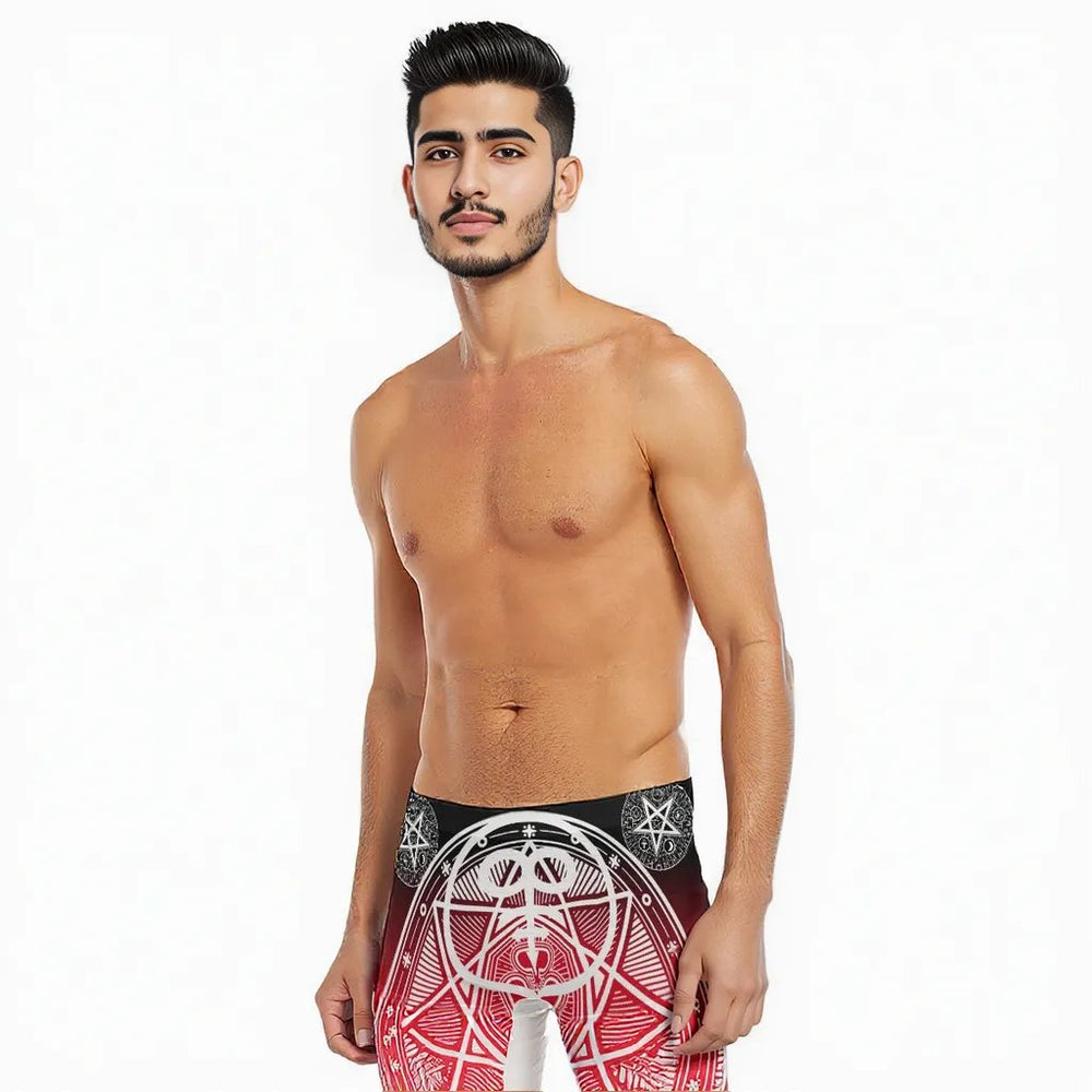 OTEKA Red Satanic Hoochi Mama Shorts