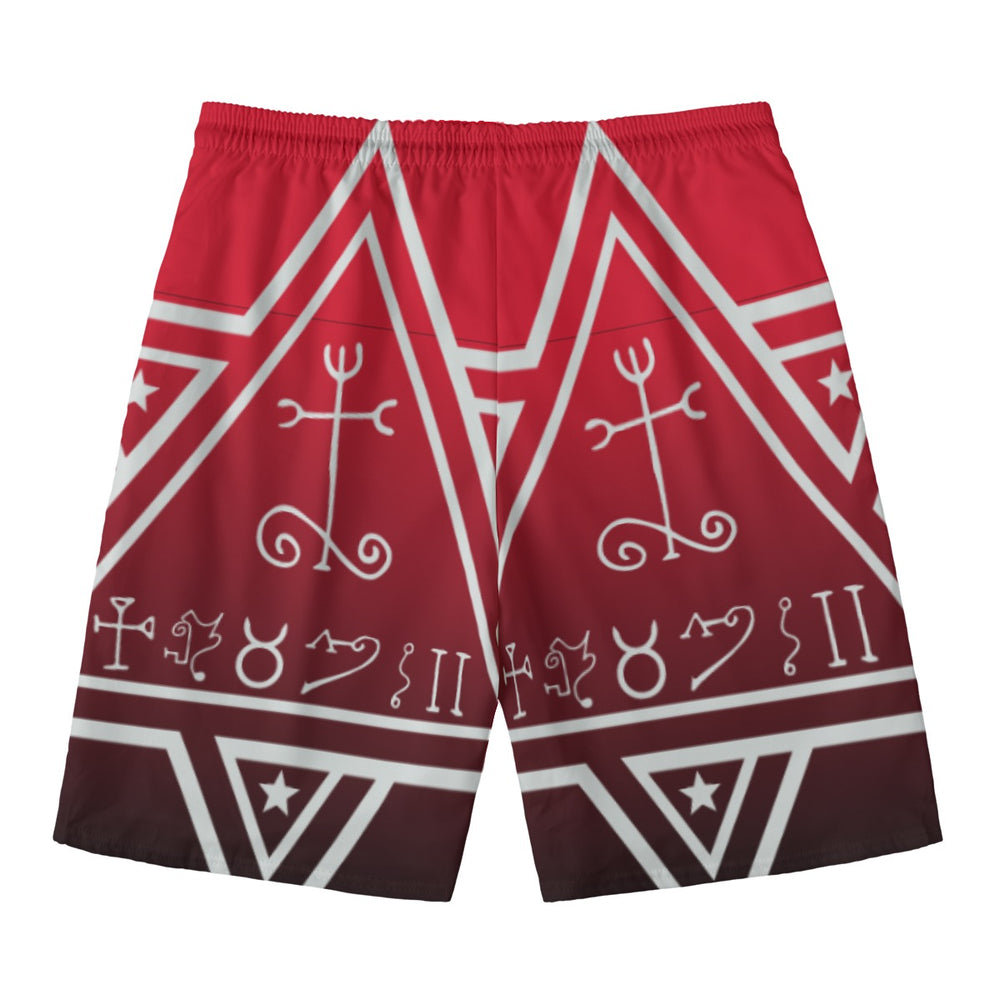 OTEKA Red Mystic Board Shorts