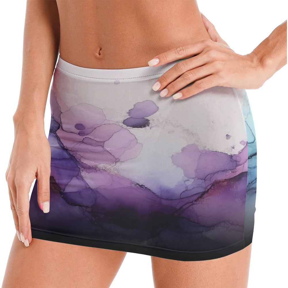 OTEKA sheer mesh Nature skirt 3