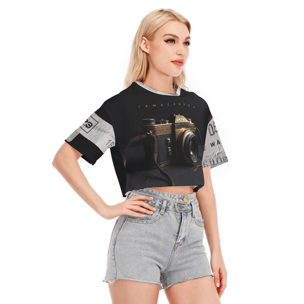 Die Warzau I am a Camera Women's Cropped T-shirt