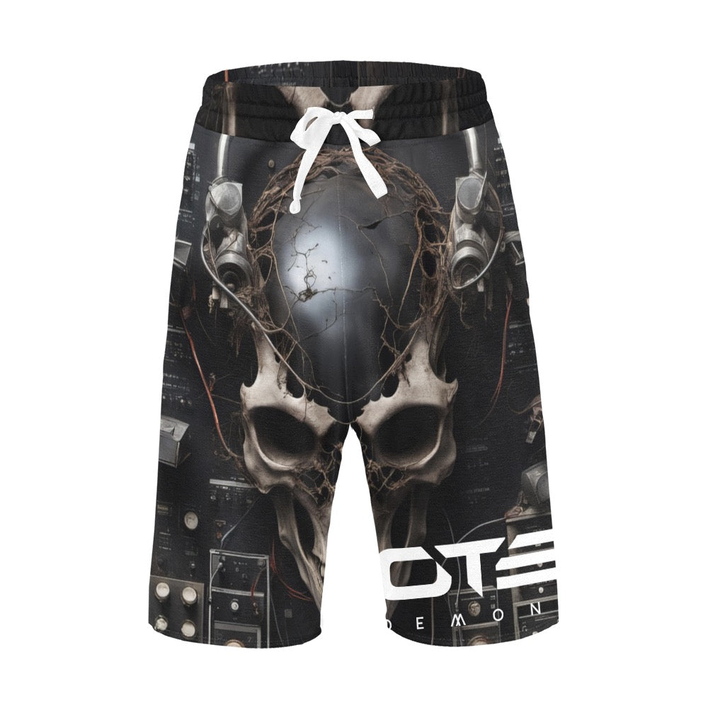 OTEKA Alien Skull Shorts