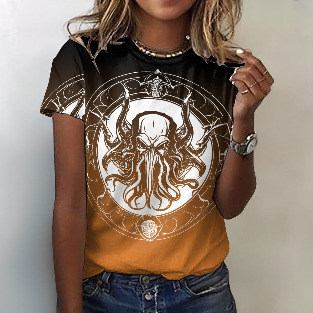 OTEKA Cthulhu fade women's shirt.