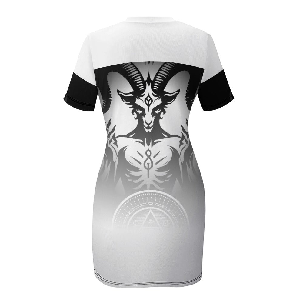 OTEKA slinky Baphomet Dress