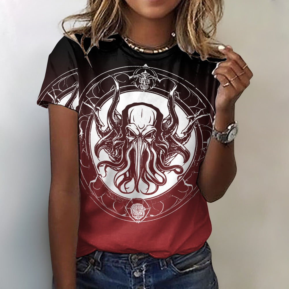 OTEKA Cthulhu fade women's shirt.