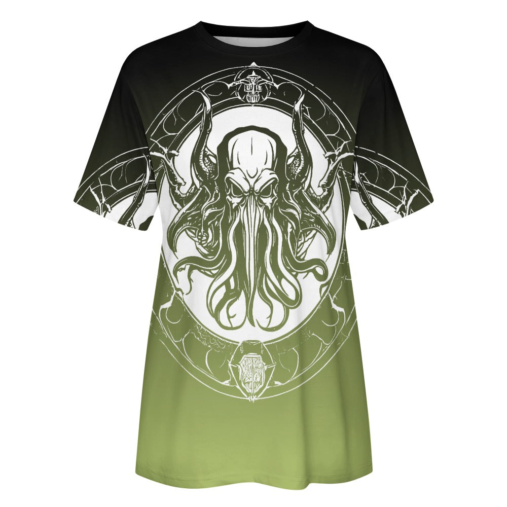 OTEKA Cthulhu fade women's shirt.