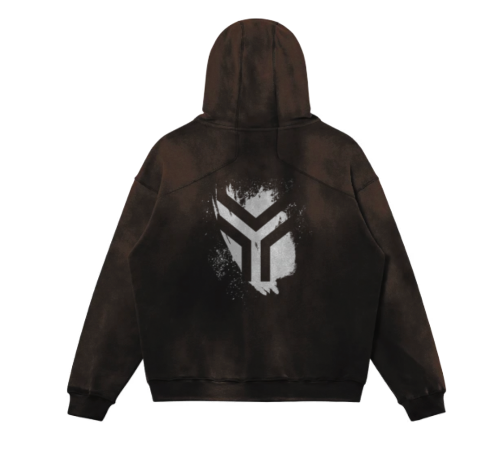 GOFIGHT Trans Soldier Died, Too distressed hoodie