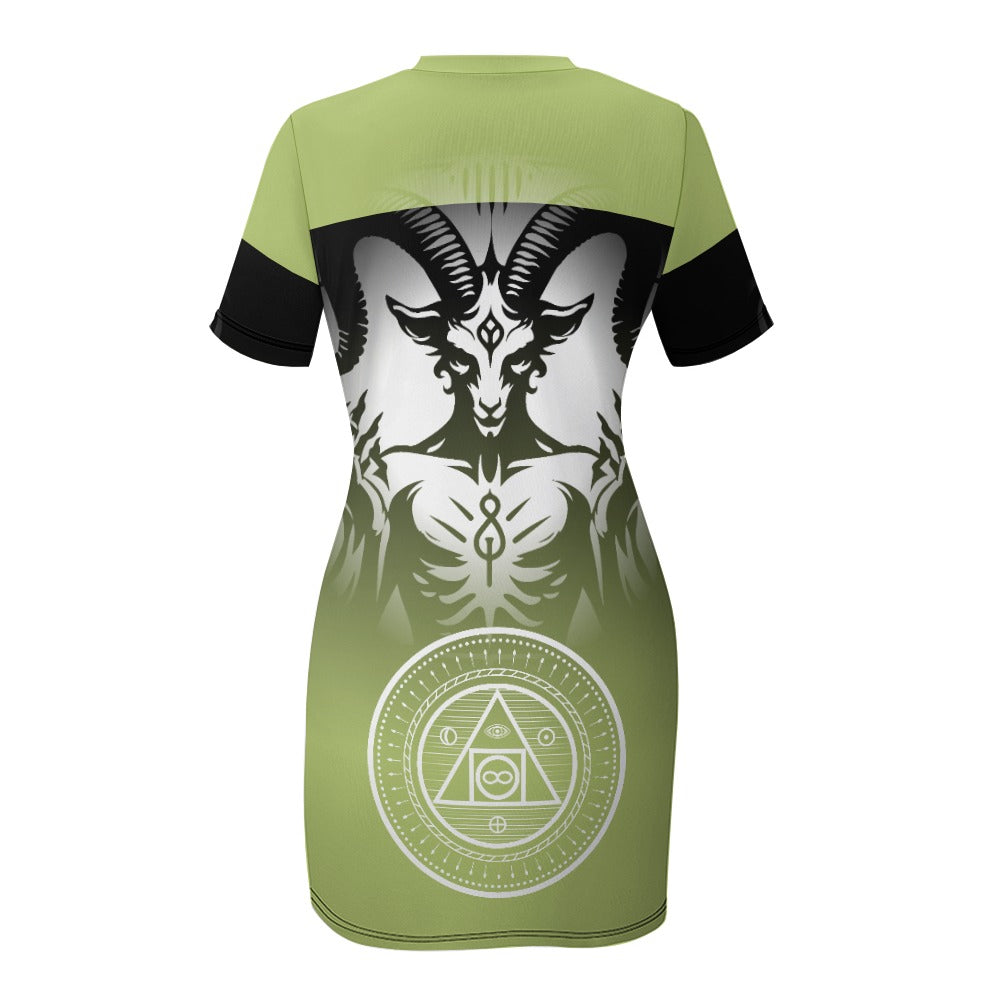 OTEKA slinky Baphomet Dress
