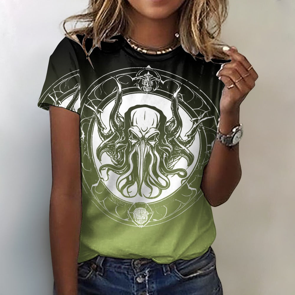 OTEKA Cthulhu fade women's shirt.