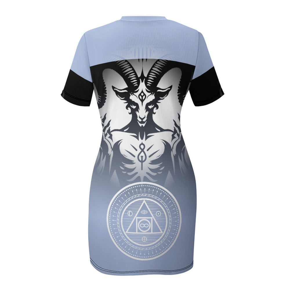 OTEKA slinky Baphomet Dress
