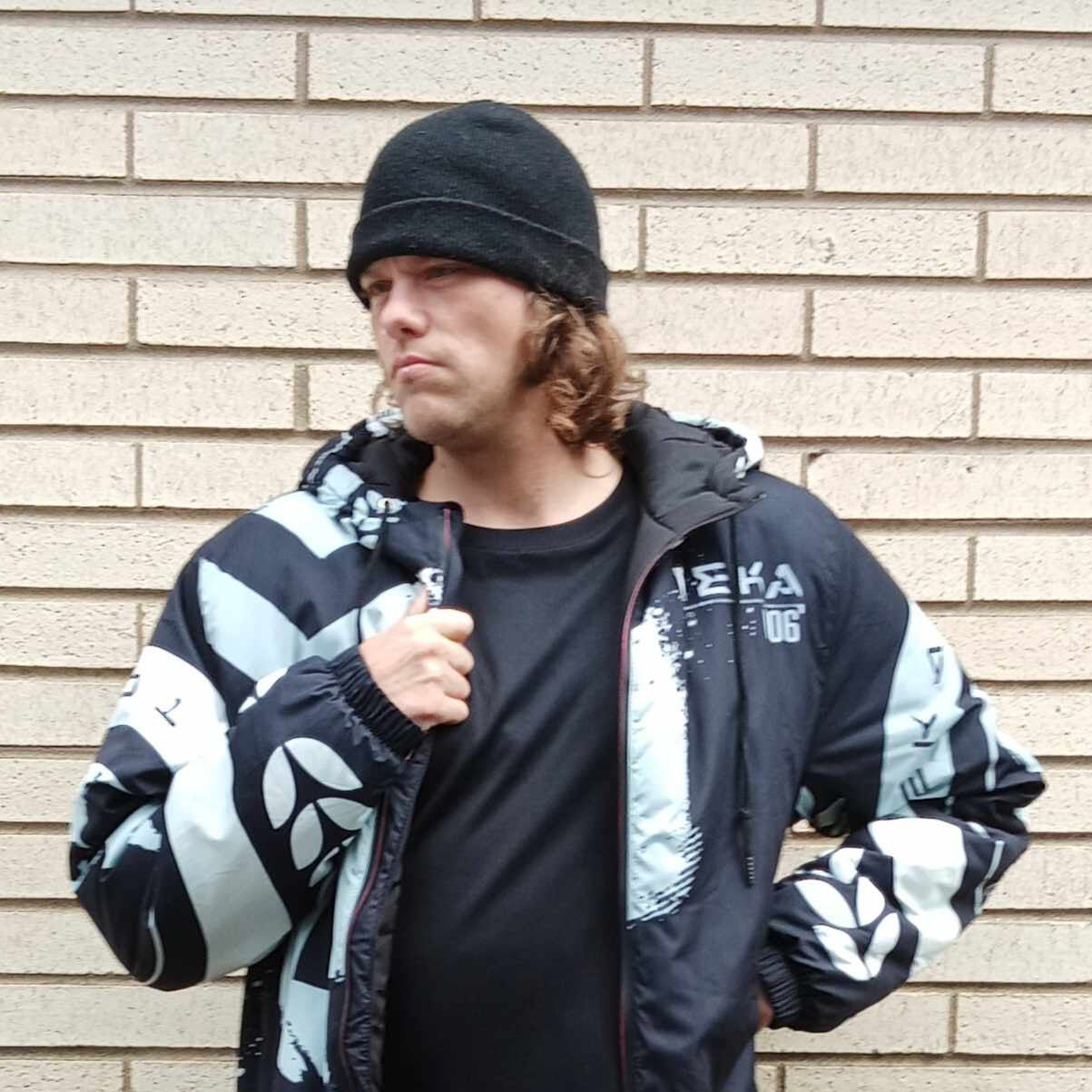 MEKADISKO Big Mega Windbreaker – Pulseblack