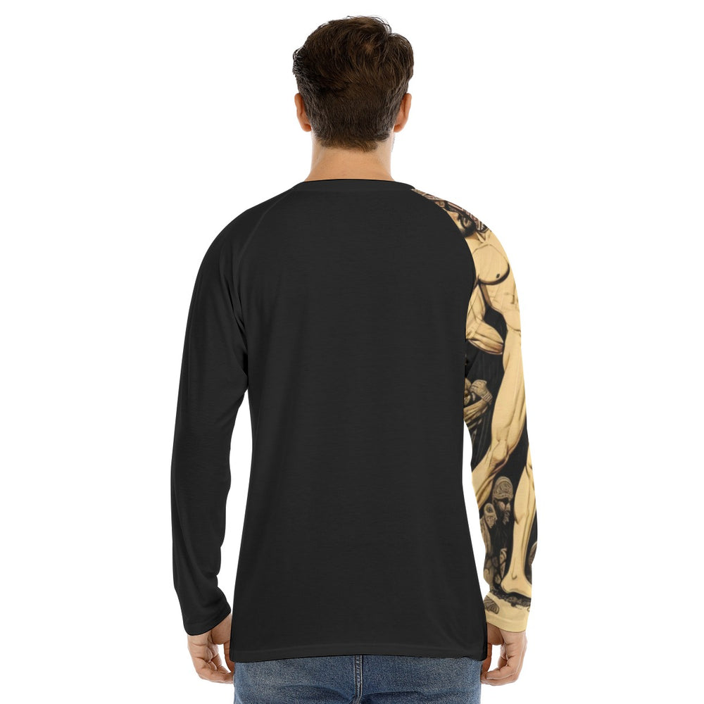 OTEKA Mythology Long Sleeve T-shirt With Raglan Sleeve