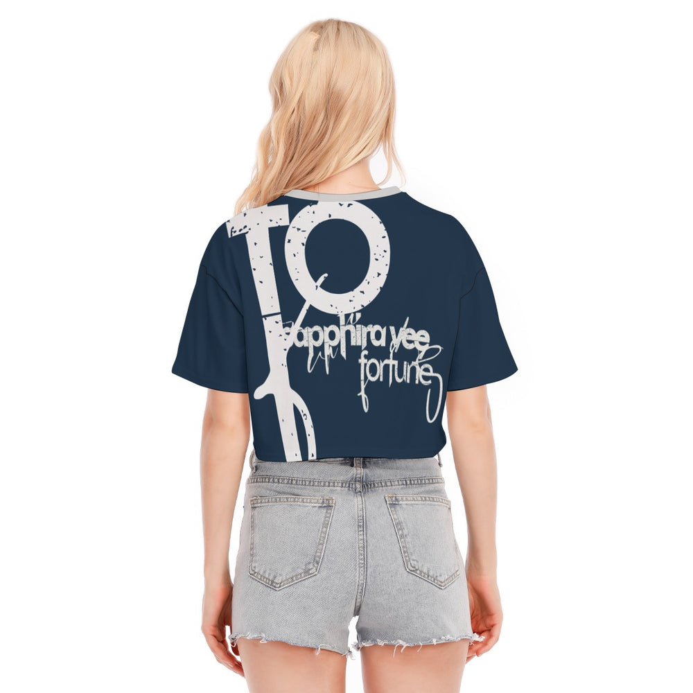 SAPPHIRA VEE crop shirt 2
