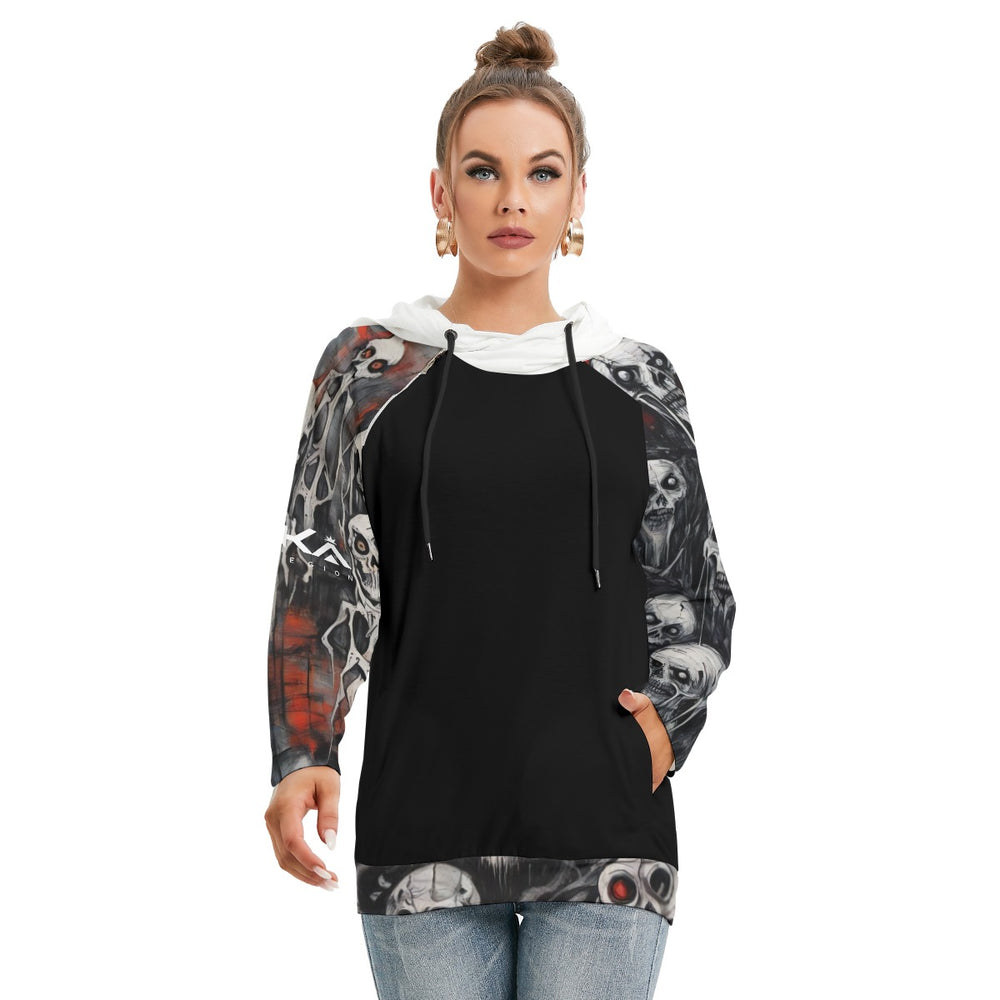 OTEKA Bloody Skull Double Hoodie