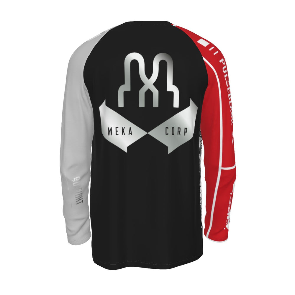 GO FIGHT Red Men's Long Sleeve T-shirt