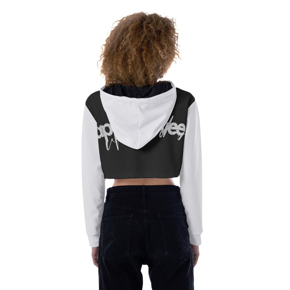 SAPPHIRA VEE Women's Crop Top Hoodie