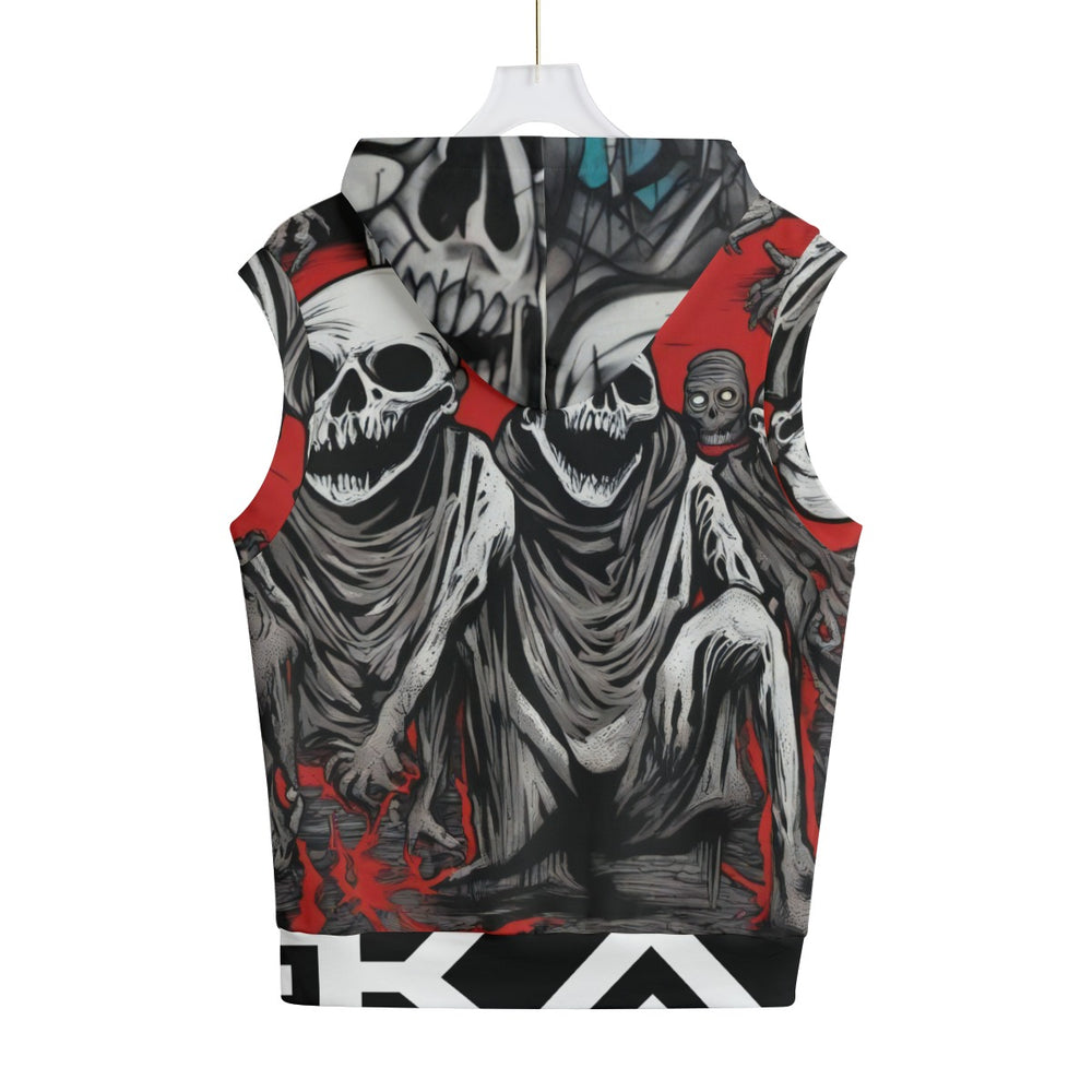 OTEKA Skullparty Sleeveless Hoodie