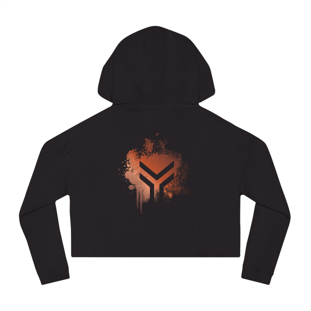 MEKADISKO Women's Crop Hoodie