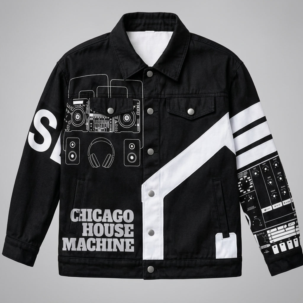 HOUSE Black and white jacket