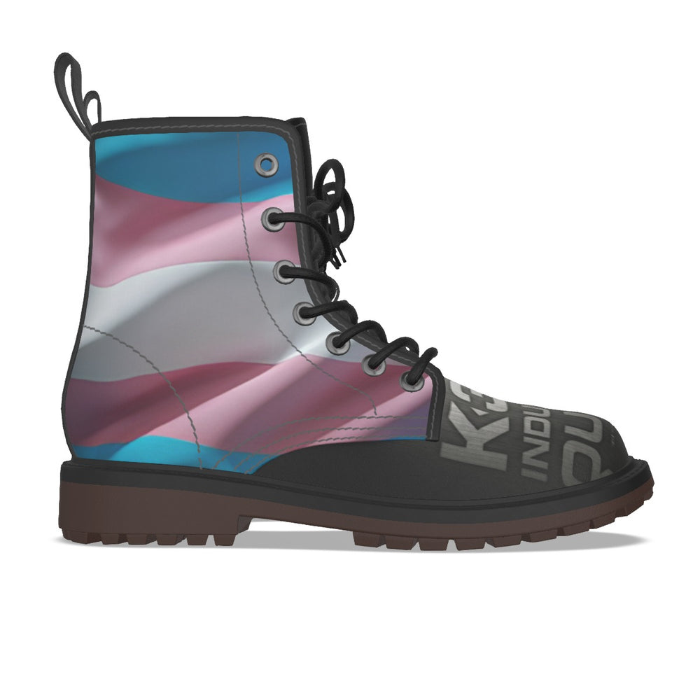 KEEP INDUSTRIAL QUEER boots