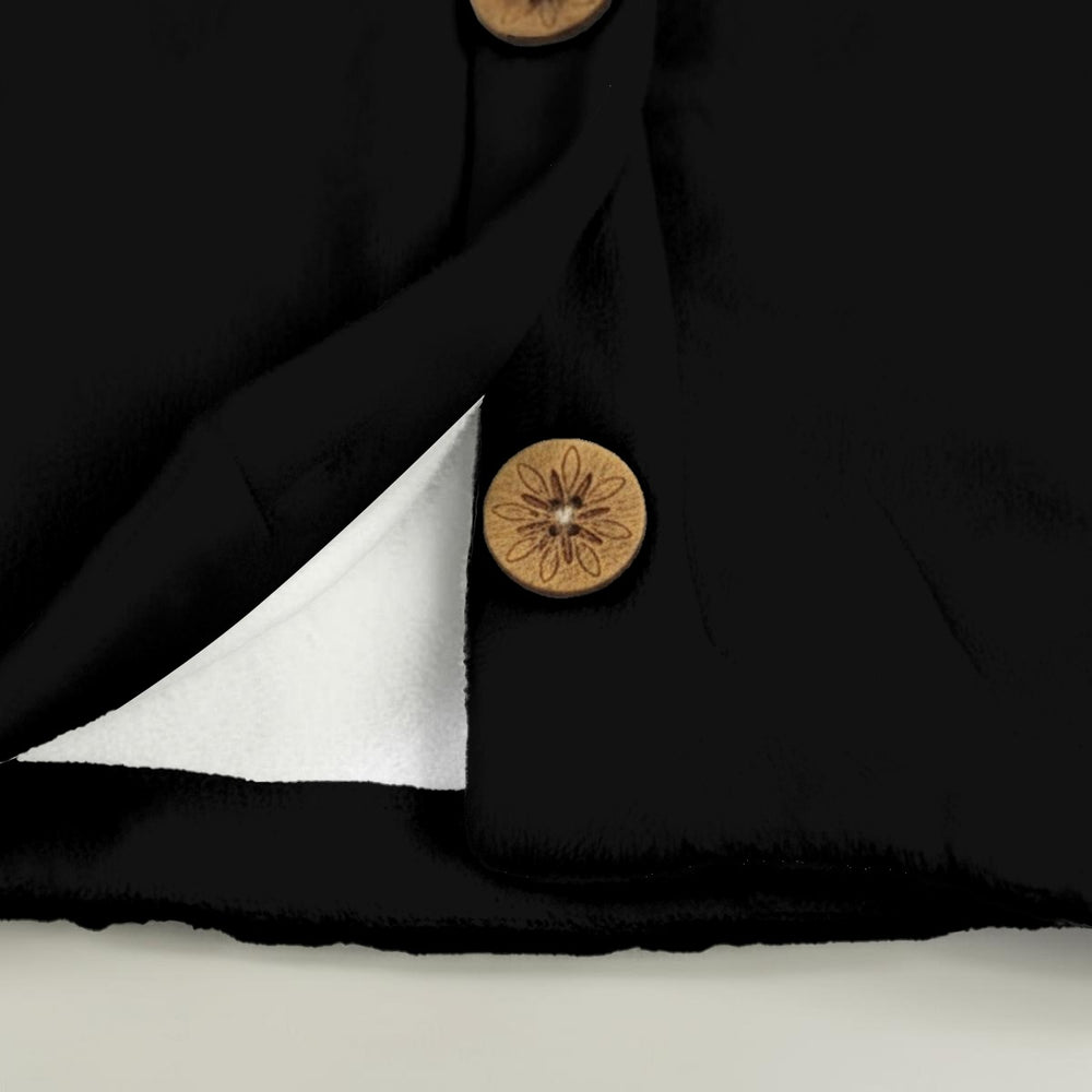 OTEKA Big Skull warm fleece cat hoodie