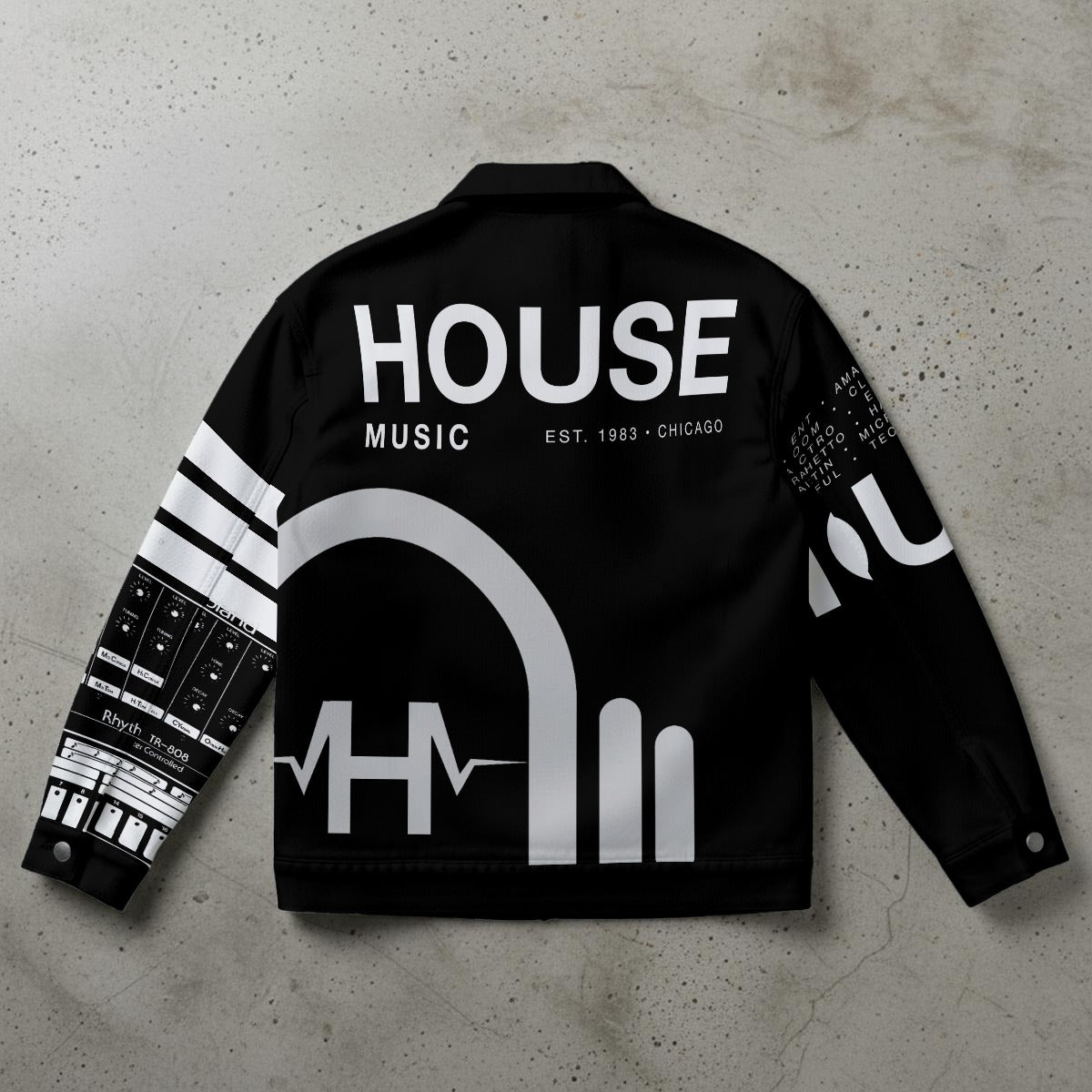 HOUSE Black and white jacket