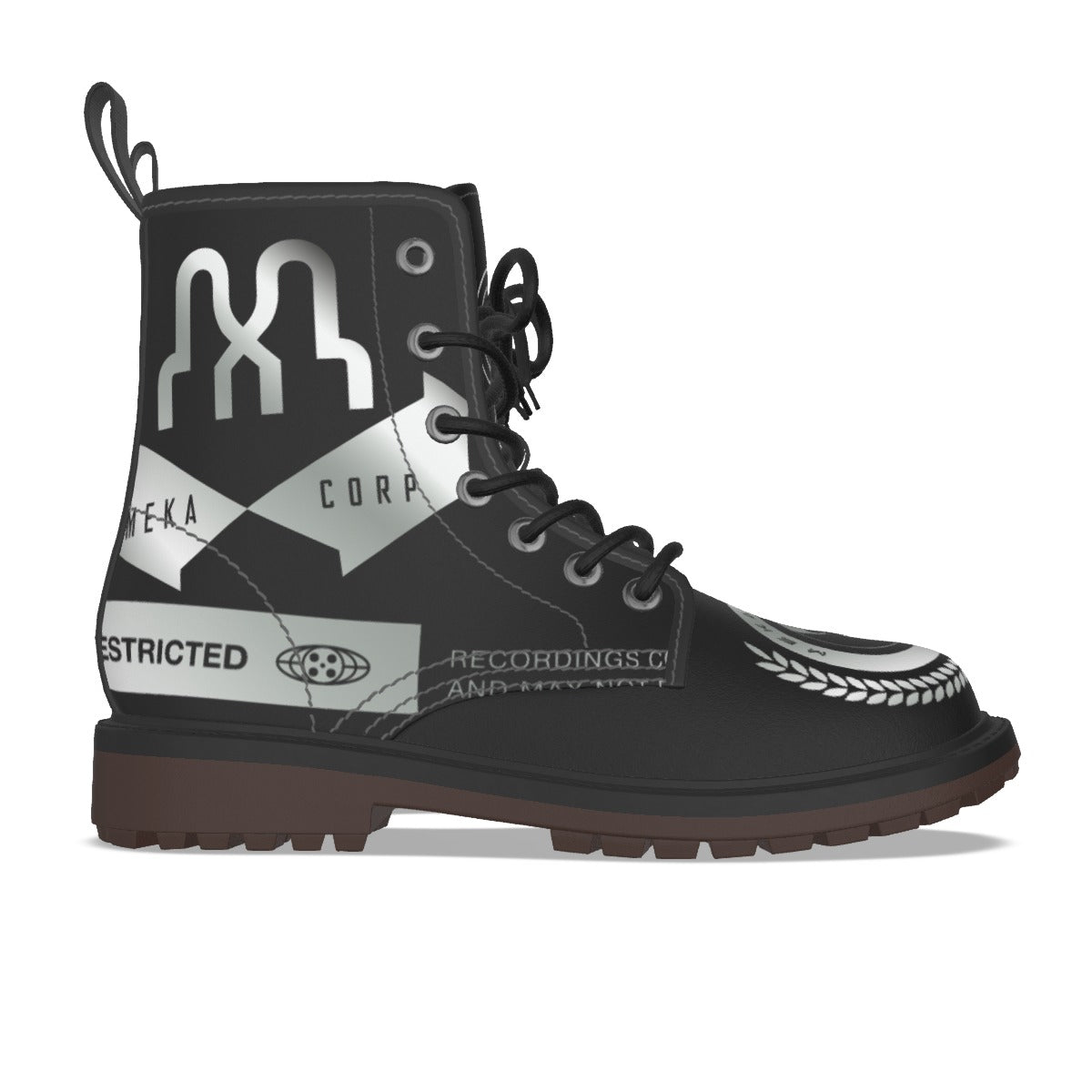 MEKADISKO Black Short Boots