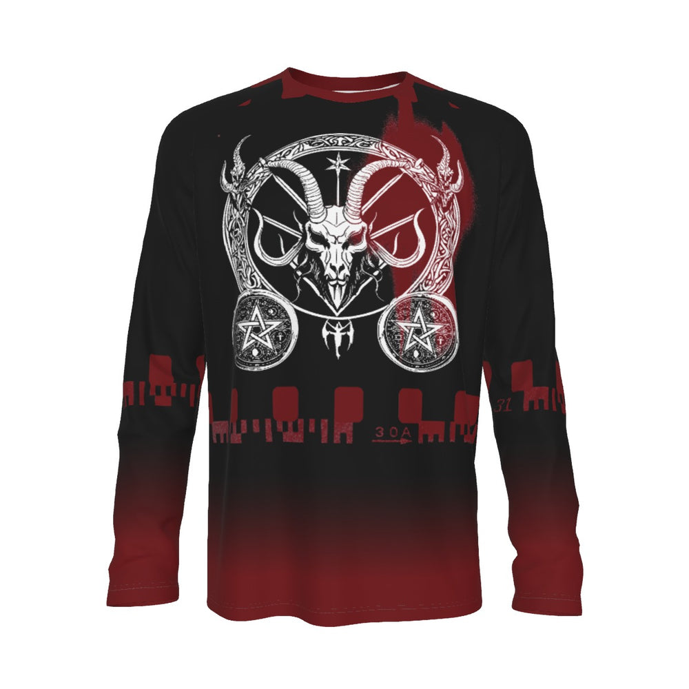 OTEKA Men's Maroon Baphomet Jersey.