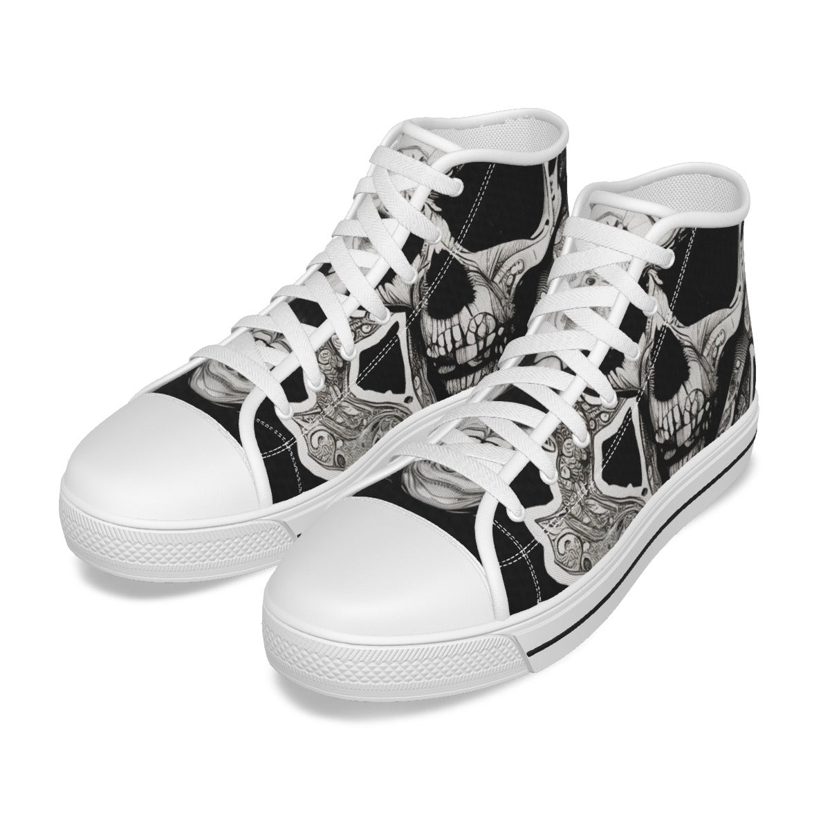 OTEKA Canvas Skull Shoes