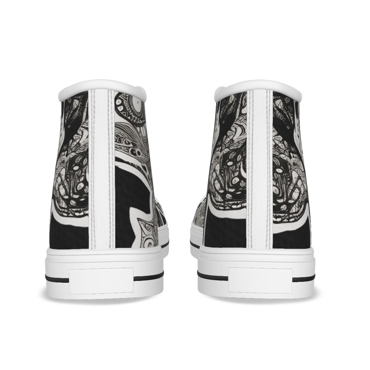 OTEKA Canvas Skull Shoes