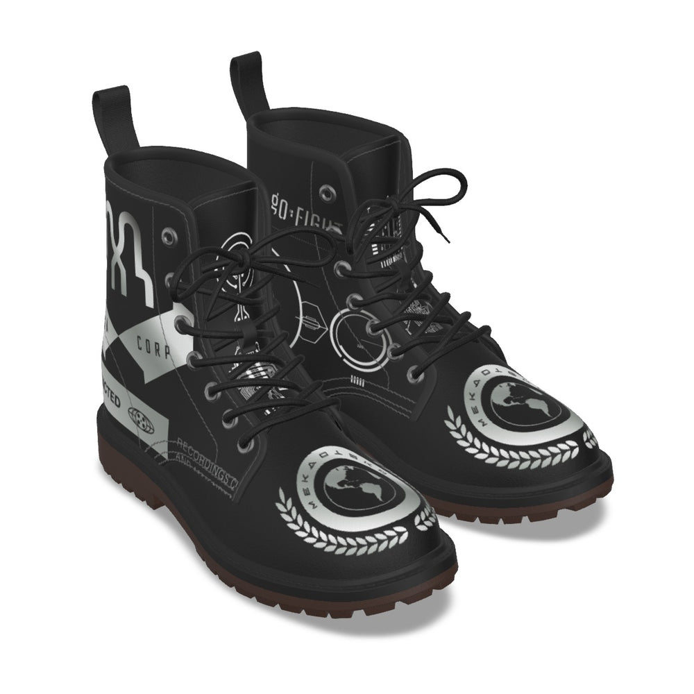 MEKADISKO Black Short Boots