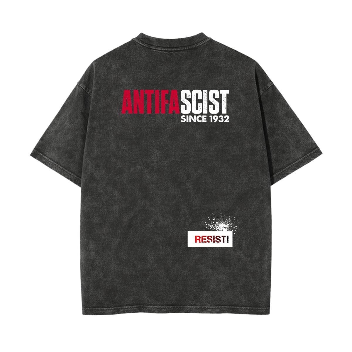 RESIST Antifa Cotton Washed Shirt