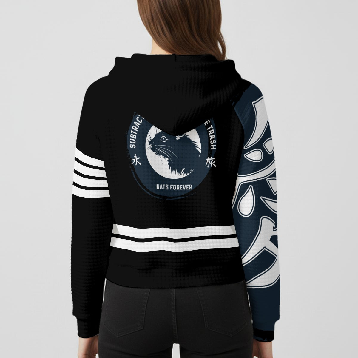 OTEKA Time Traveler's Convention hooded waffle jersey