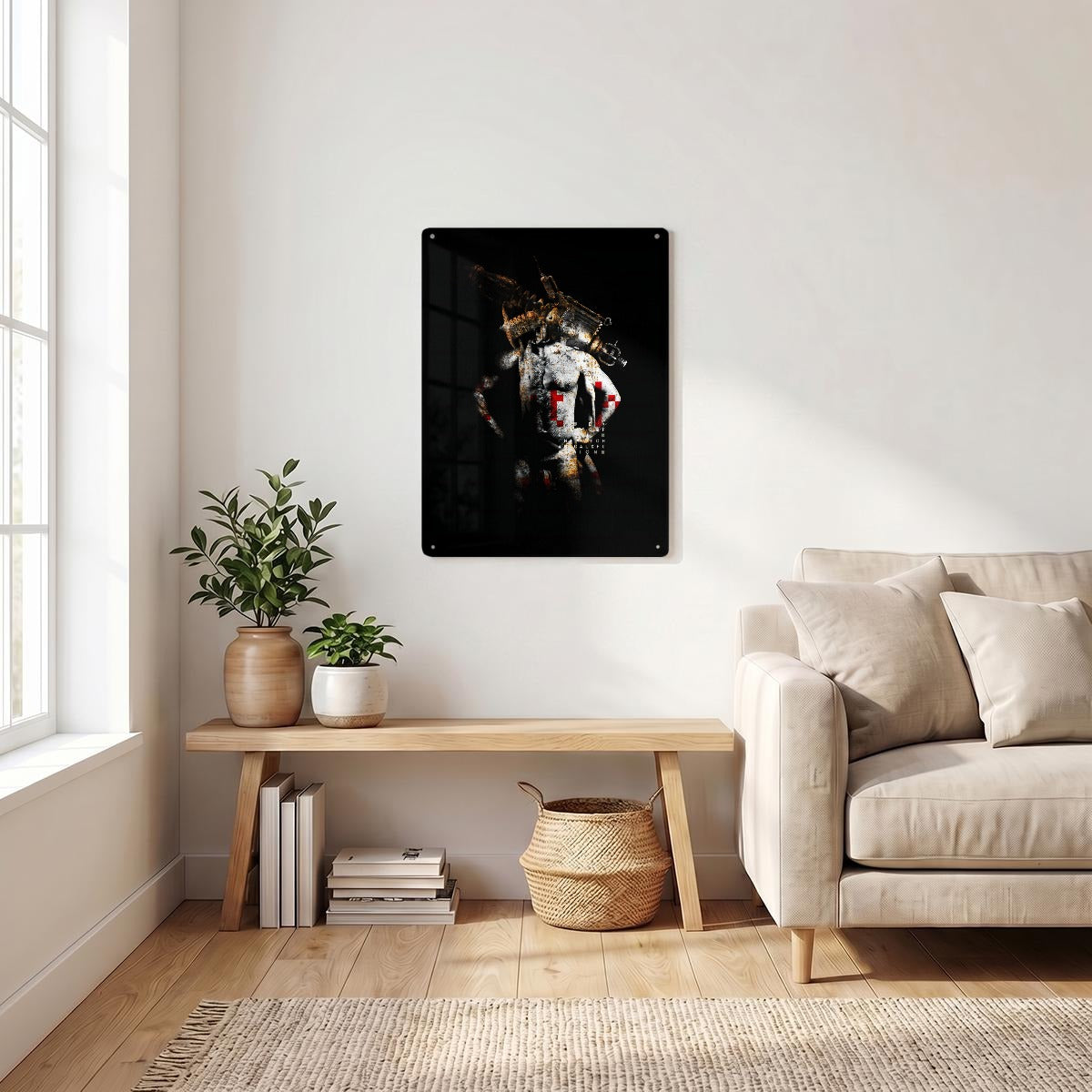 In my Head 4 Metal Print