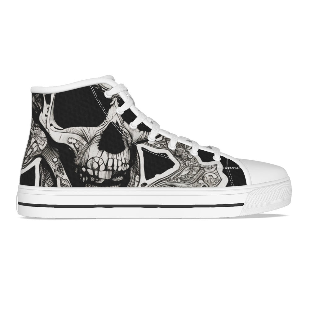 OTEKA Canvas Skull Shoes