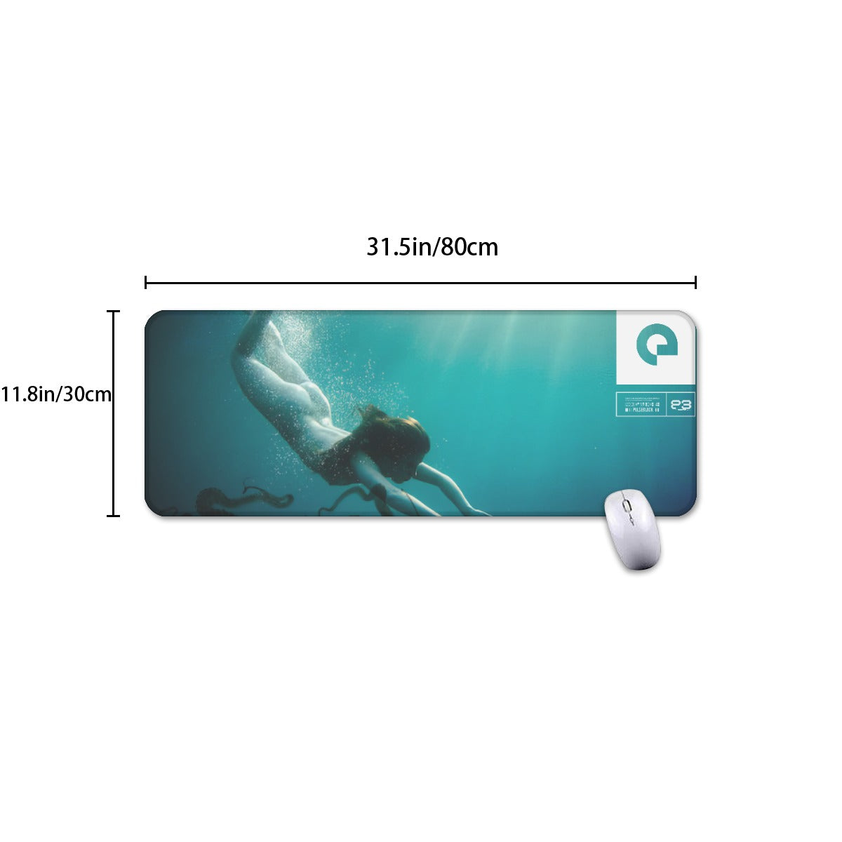 EVERPLASTIC Drown Large Mousepad