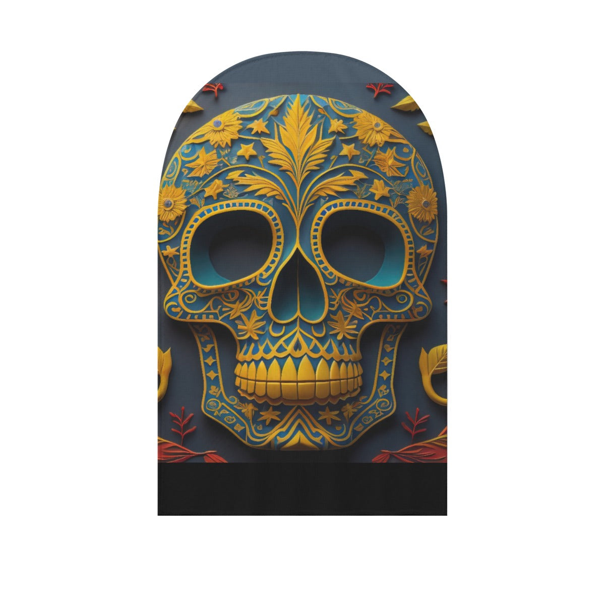 RESIST Gold protest mask