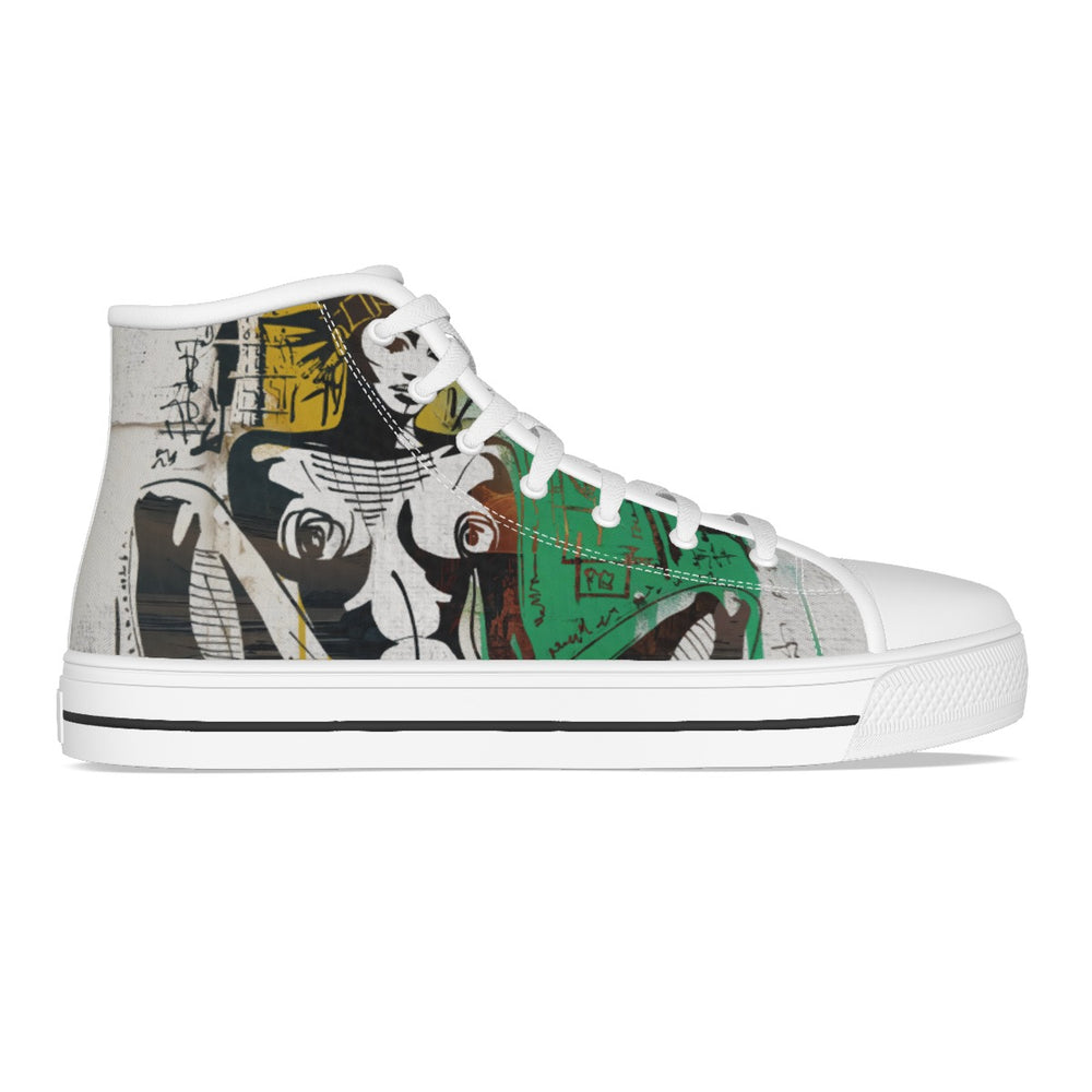 OTEKA Color of Love Canvas graffitti shoes