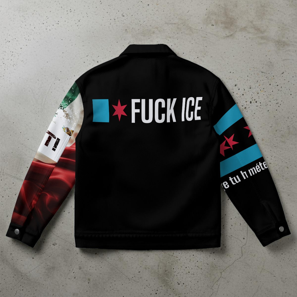 RESIST Fuck Ice Cotton Jacket