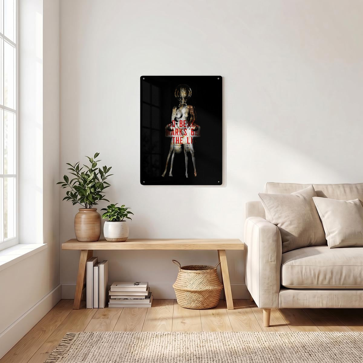 In my Head 1 Metal Print
